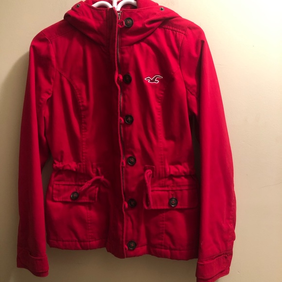 Hollister red jacket - Picture 5 of 6